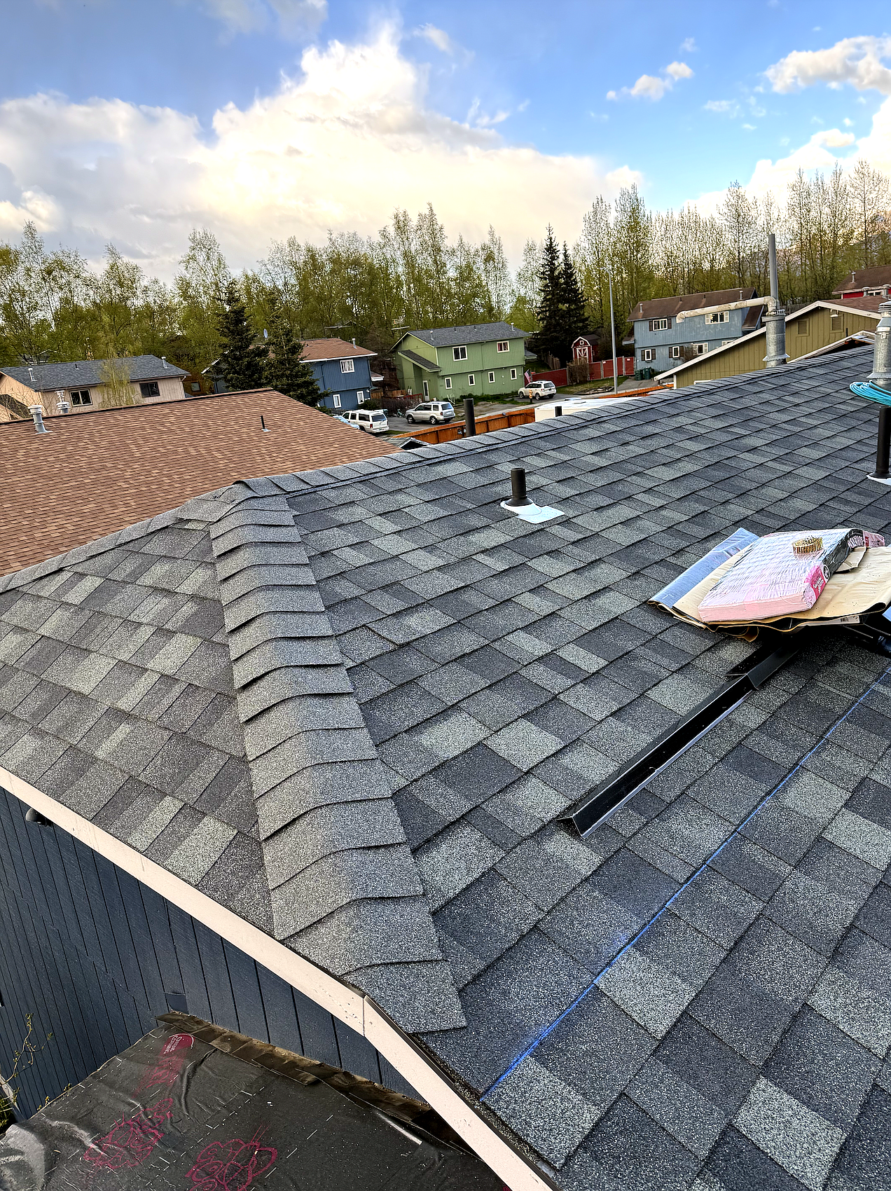 Premium Dark Shingle Re-roof
